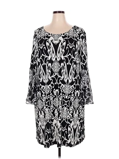 Pre-owned Msk Casual Dress In Silver