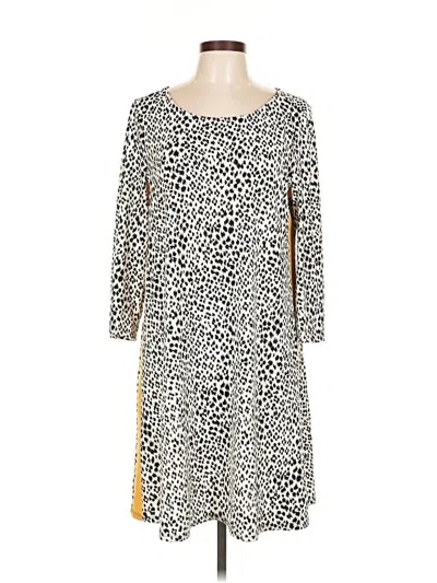 Pre-owned Msk Casual Dress In White