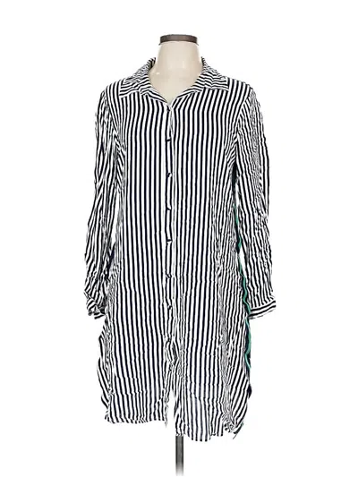 Pre-owned Msk Casual Dress In White