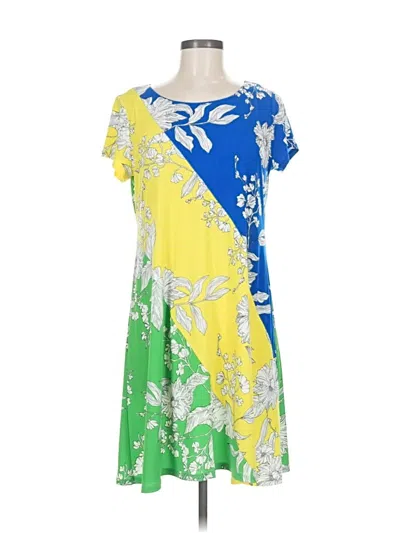 Pre-owned Msk Casual Dress In Yellow