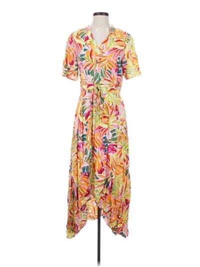 Pre-owned Msk Casual Dress In Yellow