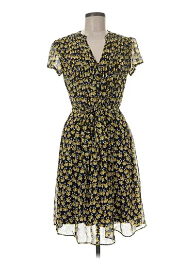 Pre-owned Msk Casual Dress In Yellow
