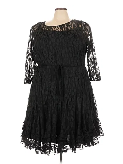 Pre-owned Msk Cocktail Dress In Black