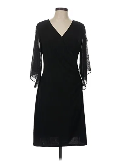 Msk Cocktail Dress In Black