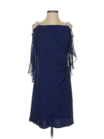 Pre-owned Msk Cocktail Dress In Blue