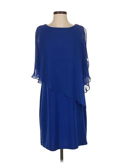 Pre-owned Msk Cocktail Dress In Blue