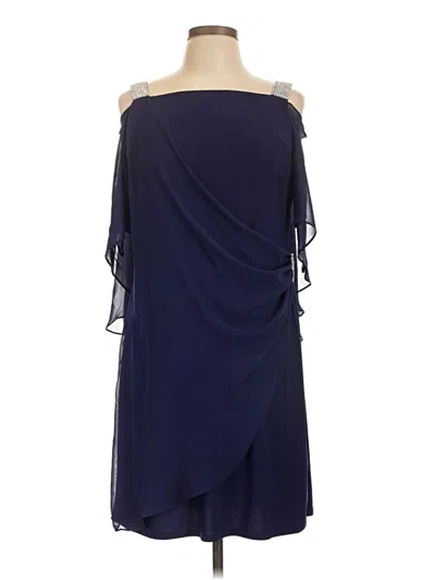 Pre-owned Msk Cocktail Dress In Blue
