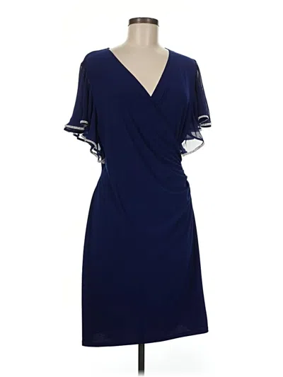 Pre-owned Msk Cocktail Dress In Blue