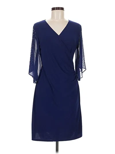 Pre-owned Msk Cocktail Dress In Blue