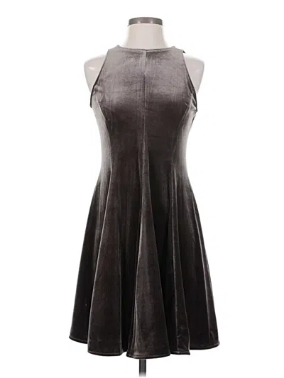 Pre-owned Msk Cocktail Dress In Gray