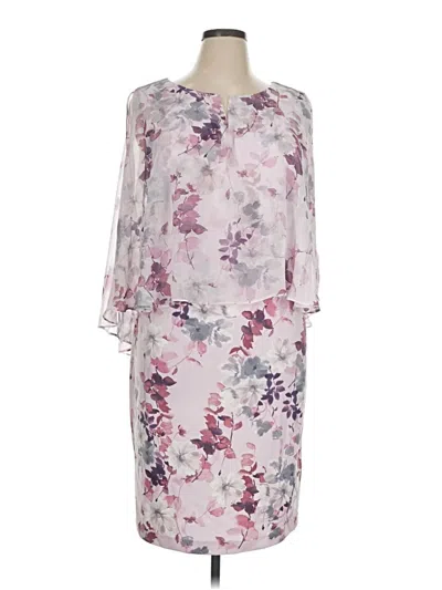 Pre-owned Msk Cocktail Dress In Gray