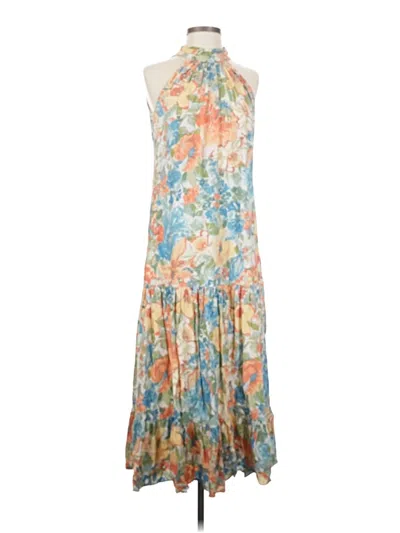 Pre-owned Msk Cocktail Dress In Orange
