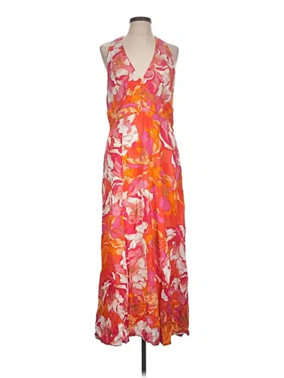Pre-owned Msk Cocktail Dress In Orange