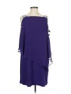 Msk Cocktail Dress In Purple