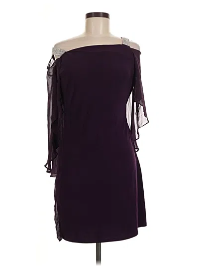 Pre-owned Msk Cocktail Dress In Purple