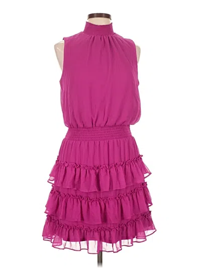 Pre-owned Msk Cocktail Dress In Purple