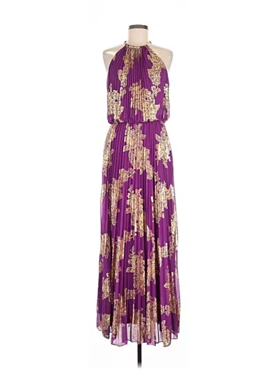 Pre-owned Msk Cocktail Dress In Purple