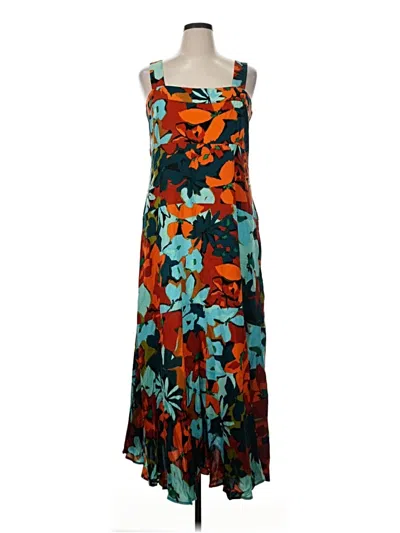 Pre-owned Msk Cocktail Dress In Teal