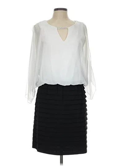 Pre-owned Msk Cocktail Dress In White