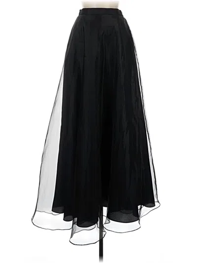 Pre-owned Msk Formal Skirt In Black
