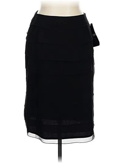 Pre-owned Msk Formal Skirt In Black