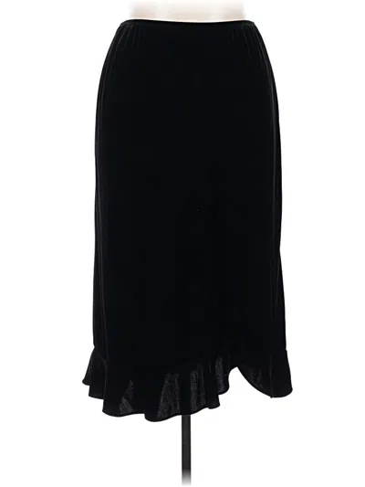 Pre-owned Msk Formal Skirt In Black