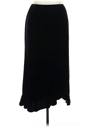 Pre-owned Msk Formal Skirt In Black