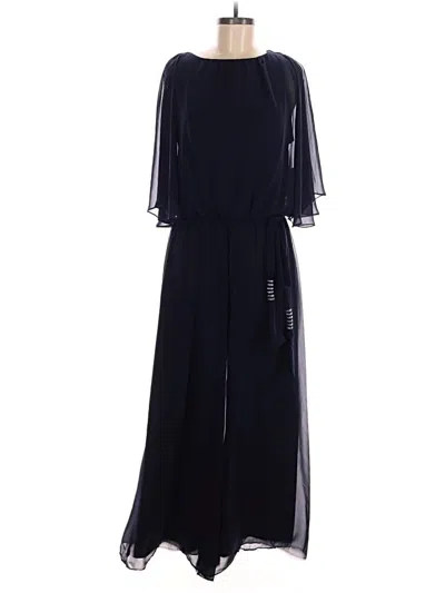 Msk Jumpsuit In Blue