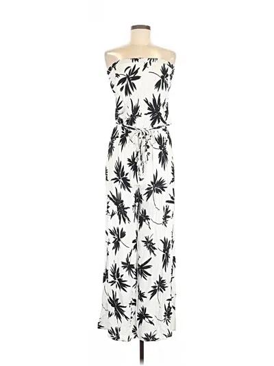 Pre-owned Msk Jumpsuit In Ivory