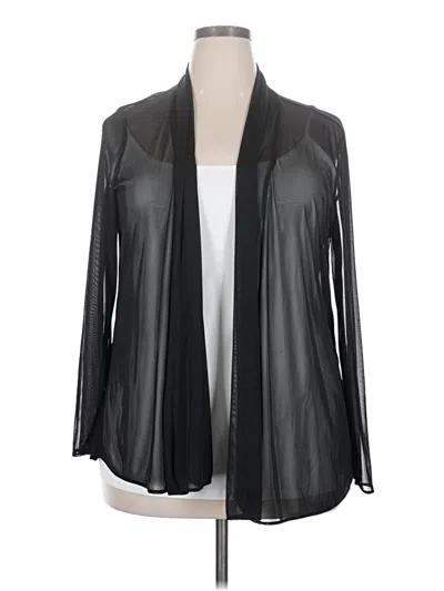Pre-owned Msk Kimono In Black