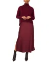 Msk Petite Sleeveless Sweater Maxi Dress In Brown