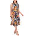 Msk Plus Size Sleeveless Jersey Midi Dress