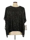Msk Poncho In Black