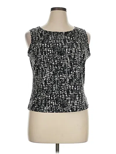Pre-owned Msk Sleeveless Blouse In Black