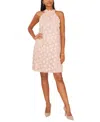 Msk Women's Sequin Sleeveless A-line Short Dress