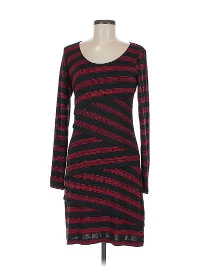 Pre-owned M.s.s.p. Casual Dress In Burgundy