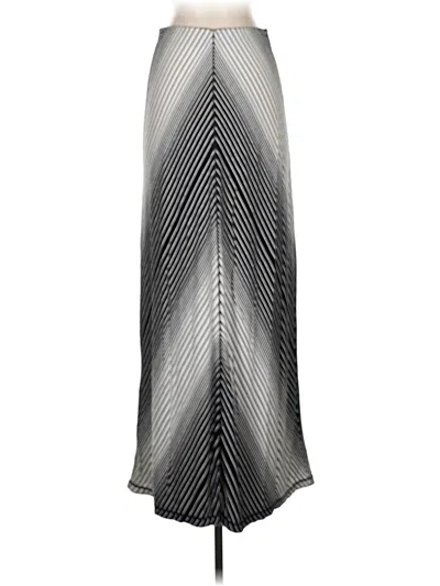 Pre-owned M.s.s.p. Formal Skirt In Silver