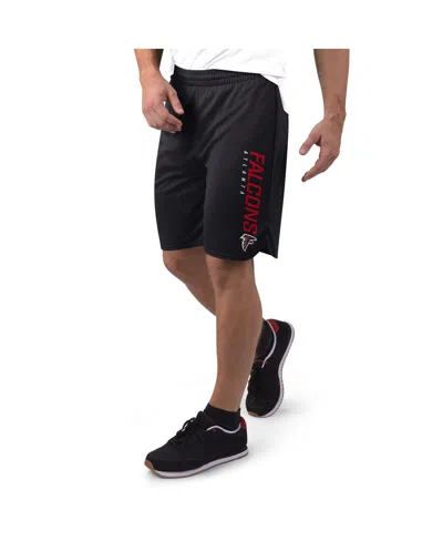 Msx By Michael Strahan Men's Black Atlanta Falcons Mesh Shorts