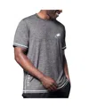 Msx By Michael Strahan Men's Black Philadelphia Eagles Motion Space-dye T-shirt In Black