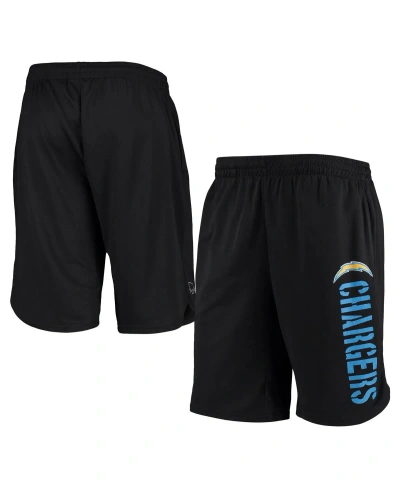 Msx By Michael Strahan Men's  Black Los Angeles Chargers Training Shorts