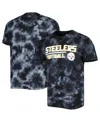 Msx By Michael Strahan Men's  Black Pittsburgh Steelers Recovery Tie-dye T-shirt In Black