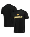Msx By Michael Strahan Men's  Black Washington Commanders T-shirt In Black