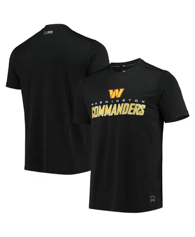 Msx By Michael Strahan Men's  Black Washington Commanders T-shirt