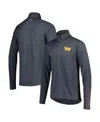 Msx By Michael Strahan Men's  Charcoal Washington Commanders Half-zip Hoodie In Charcoal