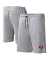 Msx By Michael Strahan Men's  Heather Gray Tampa Bay Buccaneers Trainer Shorts In Heather Gray