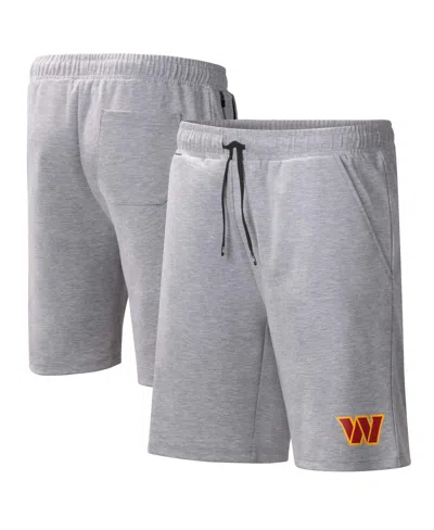 Msx By Michael Strahan Men's  Heather Gray Washington Commanders Trainer Shorts