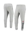 Msx By Michael Strahan Men's  Heathered Gray Chicago Bears Jogger Pants In Heathered Gray