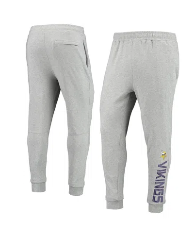 Msx By Michael Strahan Men's  Heathered Gray Minnesota Vikings Jogger Pants