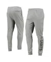 Msx By Michael Strahan Men's  Heathered Gray New Orleans Saints Jogger Pants In Heathered Gray