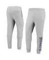 Msx By Michael Strahan Men's  Heathered Gray New York Giants Jogger Pants In Heathered Gray